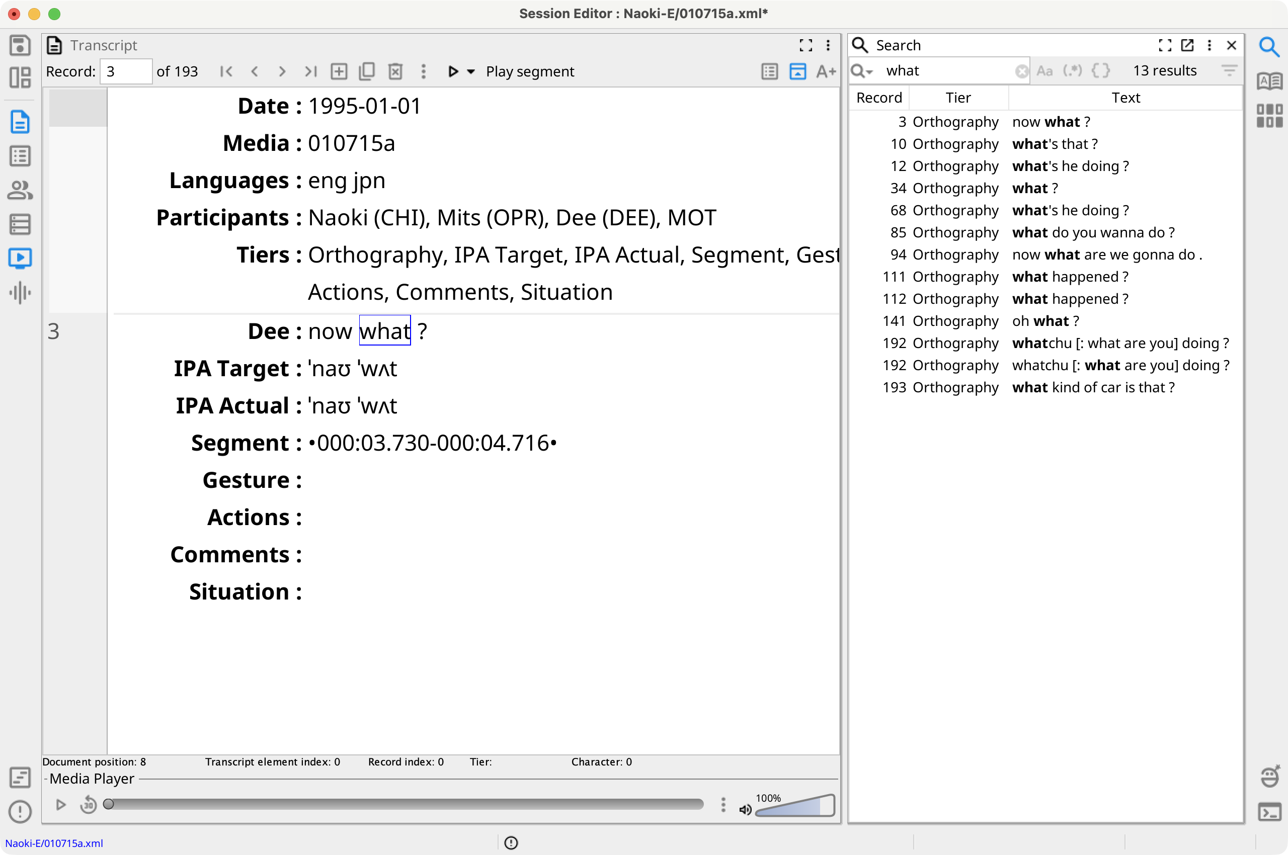 Search View