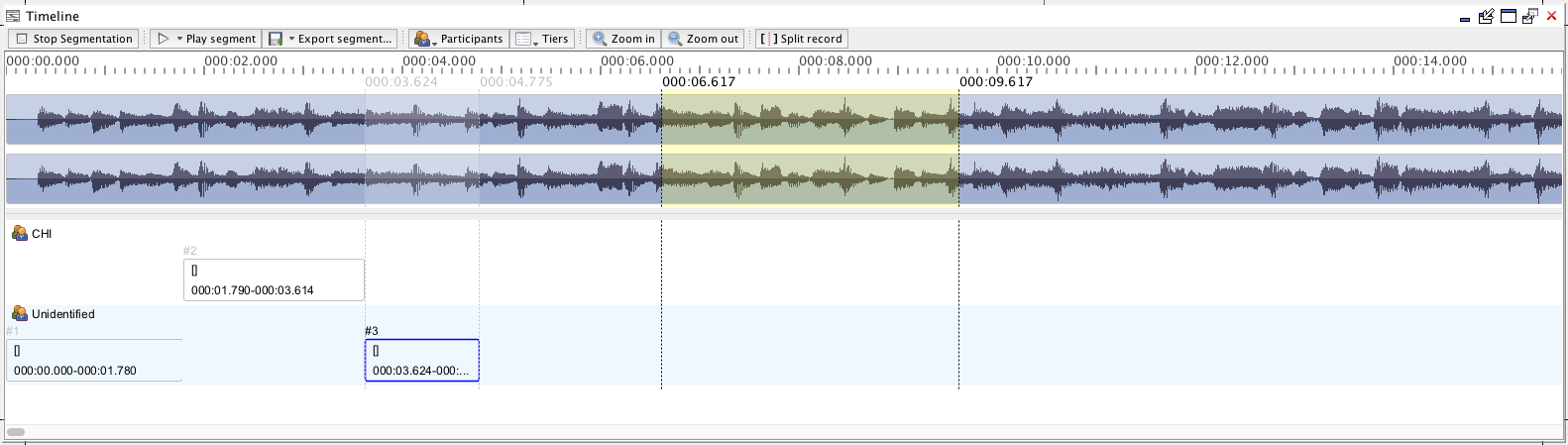 Segmentation Window