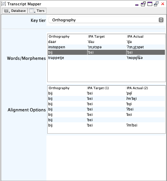 Transcript Mapper